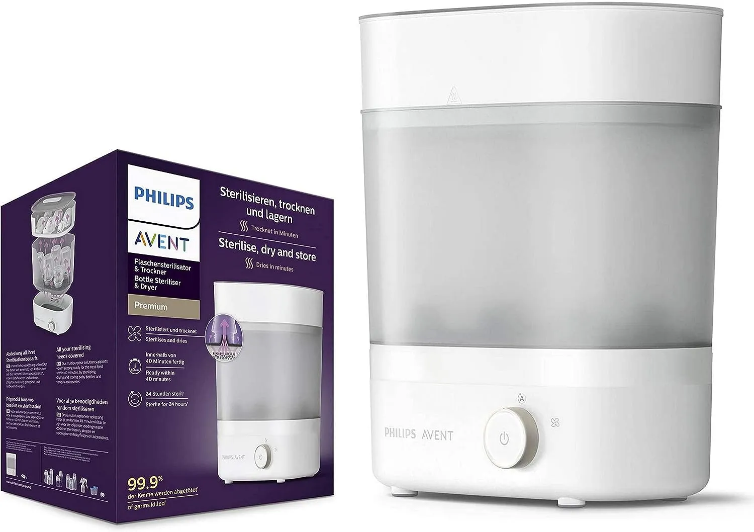 4in1 Bottle Steriliser & Dryer