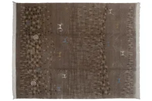 8x10 Indian Folk Art Design Carpet