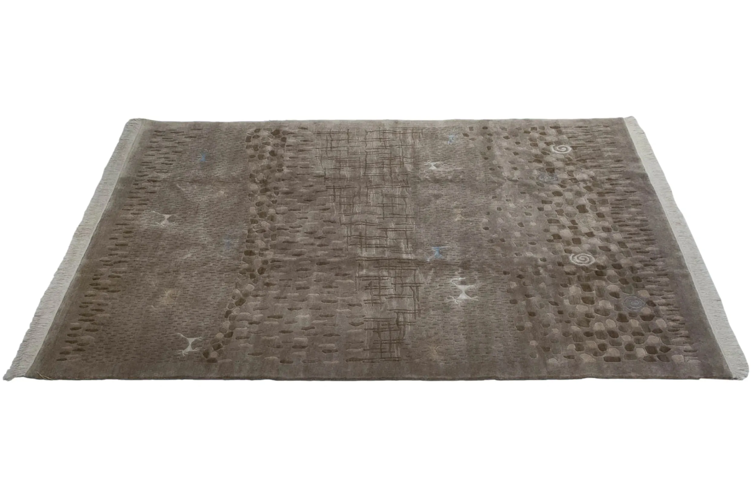8x10 Indian Folk Art Design Carpet
