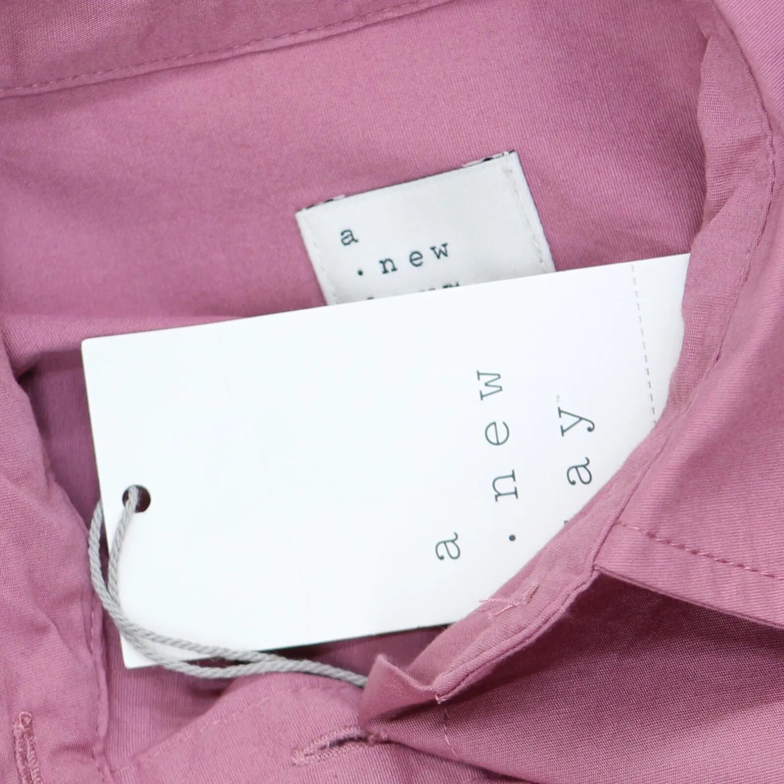 A New Day Women's Long Sleeve Oversized Button-Down Boyfriend Shirt K9867