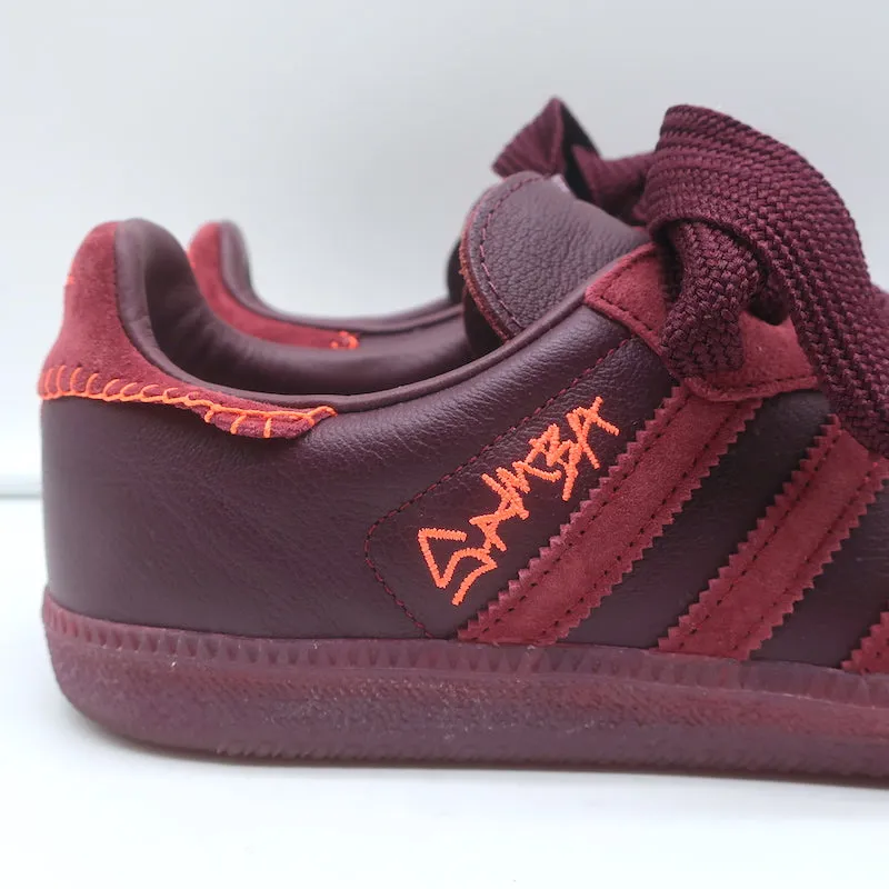 Adidas x Jonah Hill Samba Sneakers Maroon Size 8.5 FW7456