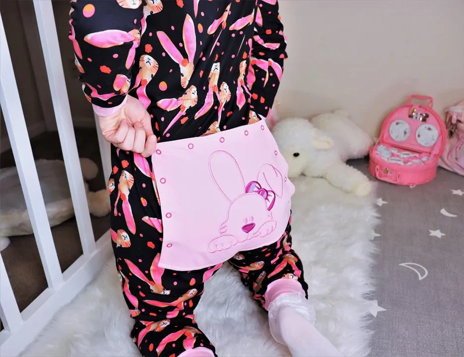 adult baby onesie jumpsuit "retro style" (cotton) 2.0