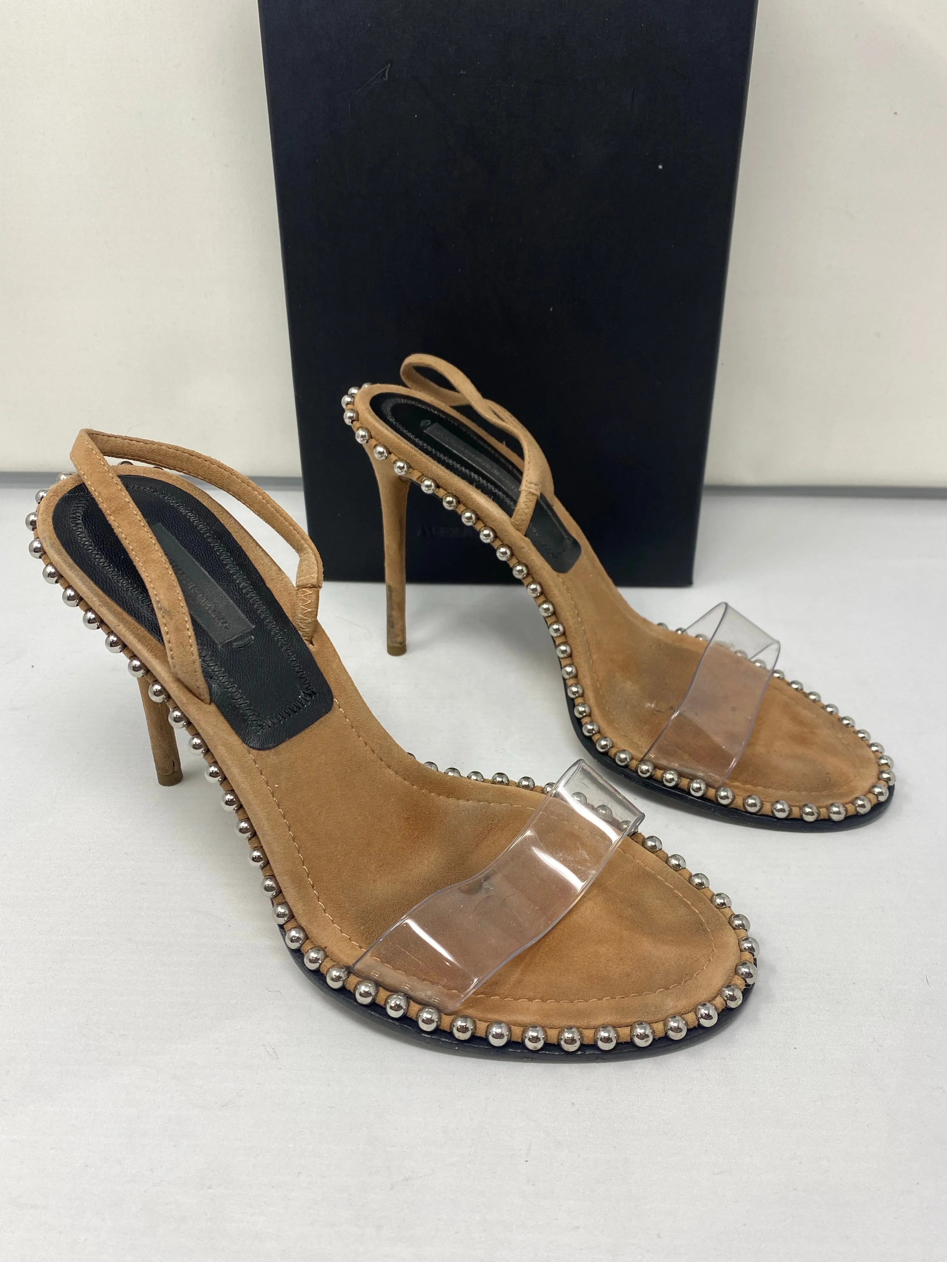 Alexander Wang Clay/PVC Studded Sandals