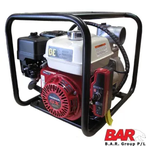 Be 2" Honda Gx Powered Water Pump (Electric Start)