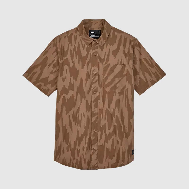 Camisa Lifestyle Swarmer Woven Cafe Fox