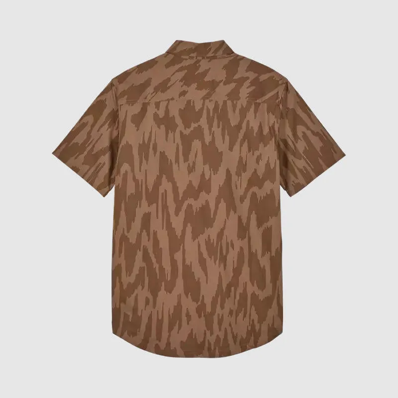 Camisa Lifestyle Swarmer Woven Cafe Fox