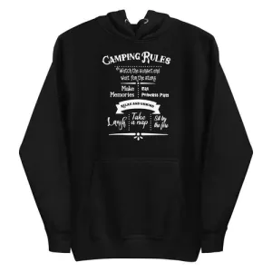 Camping Rules Unisex Hoodie