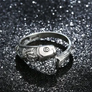 Classic Fish™ Pure 925 Sterling Silver Ring