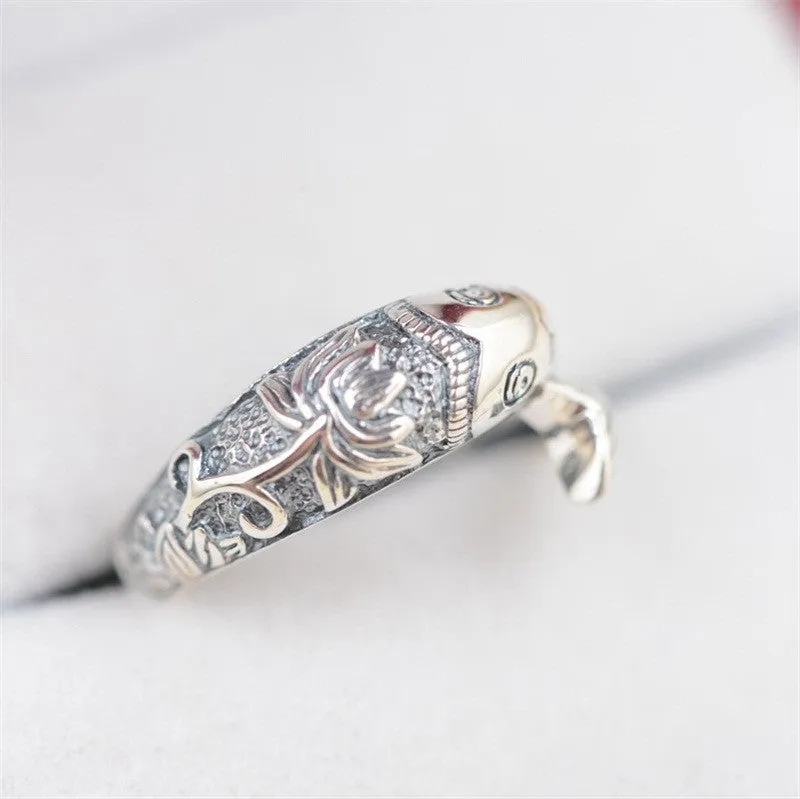 Classic Fish™ Pure 925 Sterling Silver Ring