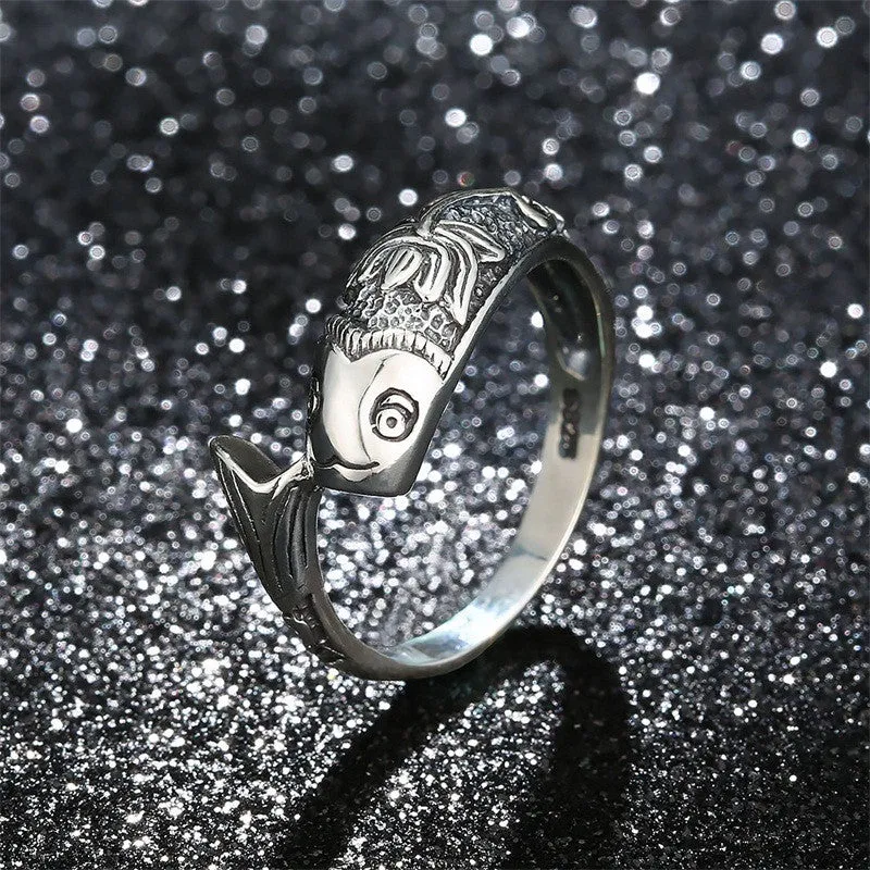 Classic Fish™ Pure 925 Sterling Silver Ring