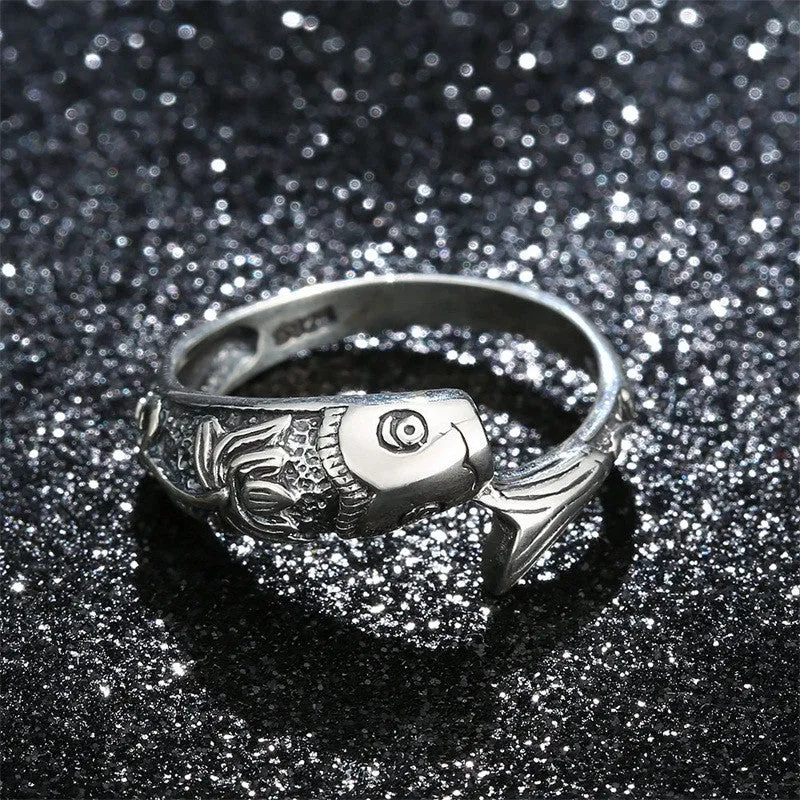 Classic Fish™ Pure 925 Sterling Silver Ring