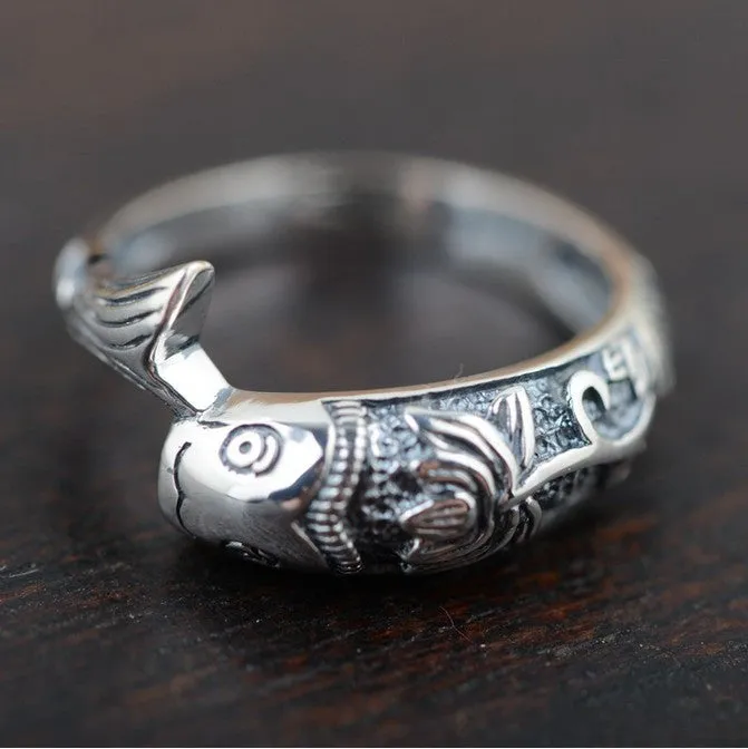 Classic Fish™ Pure 925 Sterling Silver Ring