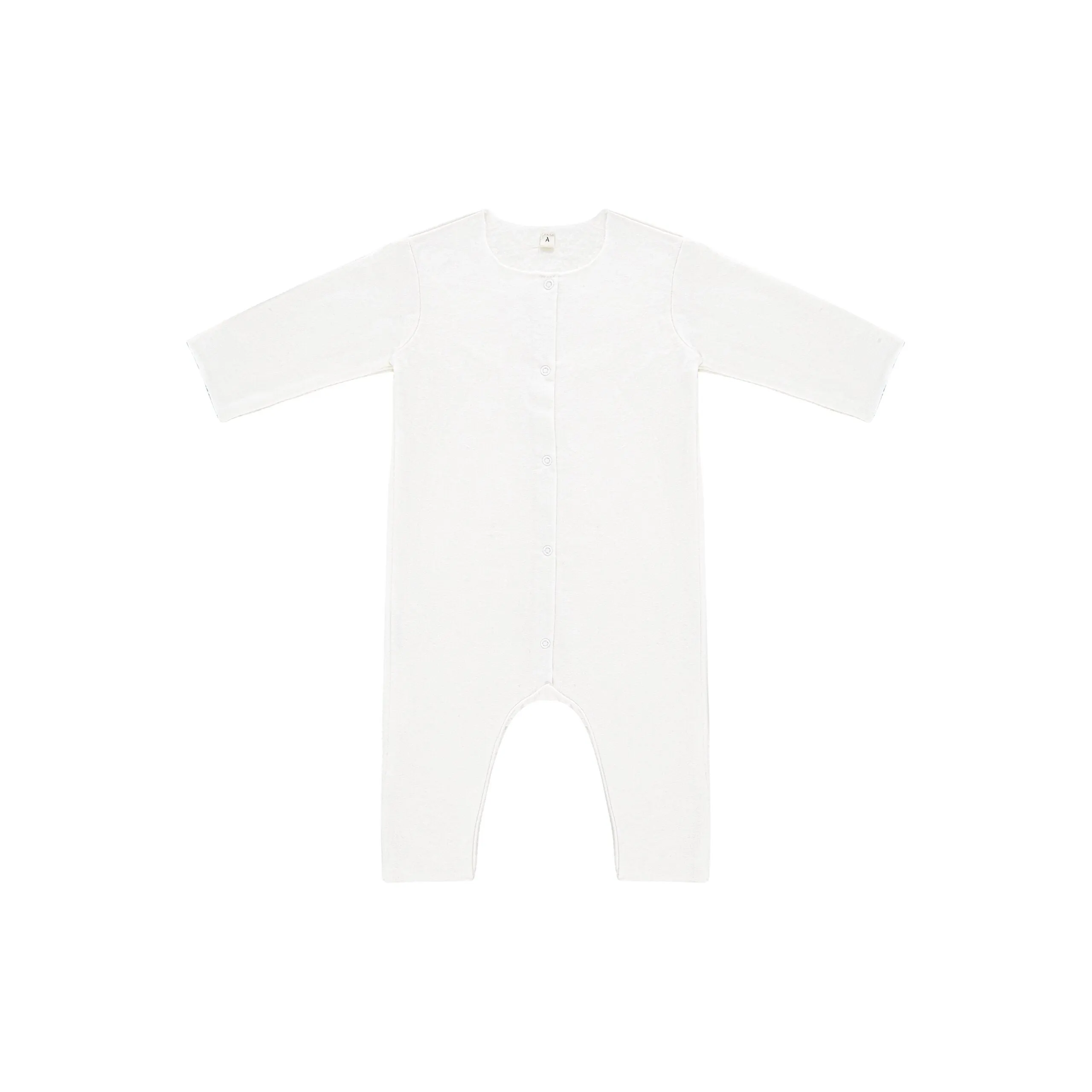 Coyle Organic Cotton Baby Romper (White)