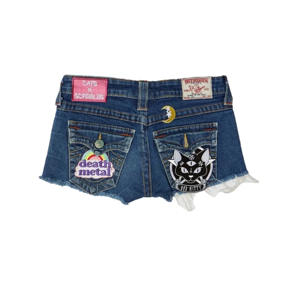 Death Metal Booty Shorts