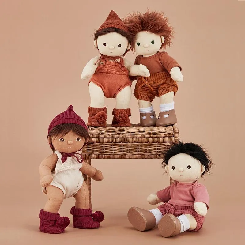 Dinkum Doll Knit Set - Umber