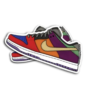 Dunk Low "Viotech" Sneaker Sticker