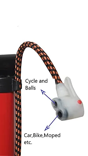 EAZO Steel Multipurpose Air Pump (for car,Bicycles,Scooters,Balls,Bikes etc)…
