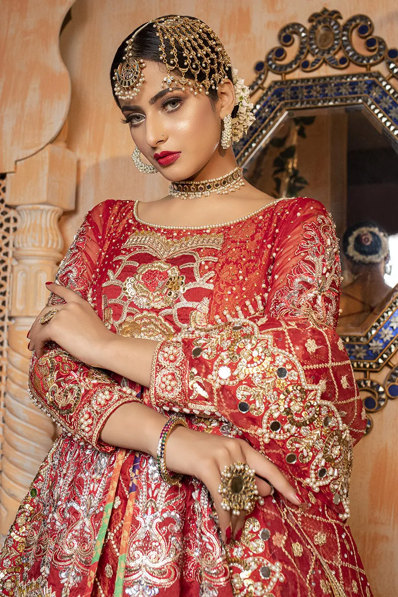 Embroidered Dulhan Dress in Designer Attire #BN1084