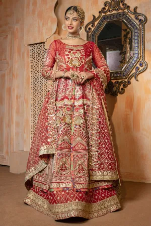 Embroidered Dulhan Dress in Designer Attire #BN1084