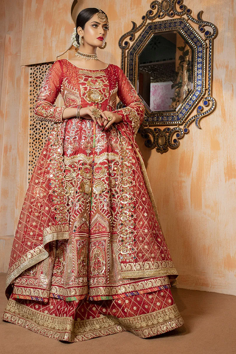 Embroidered Dulhan Dress in Designer Attire #BN1084