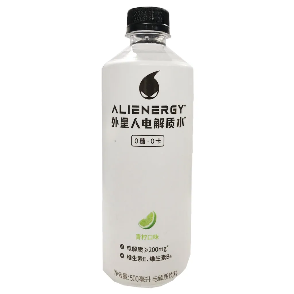 Genki Forest Alienergy Sport Drink Lime Flavour 500ml