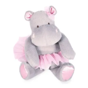 Gray Tutu Hippo Plush