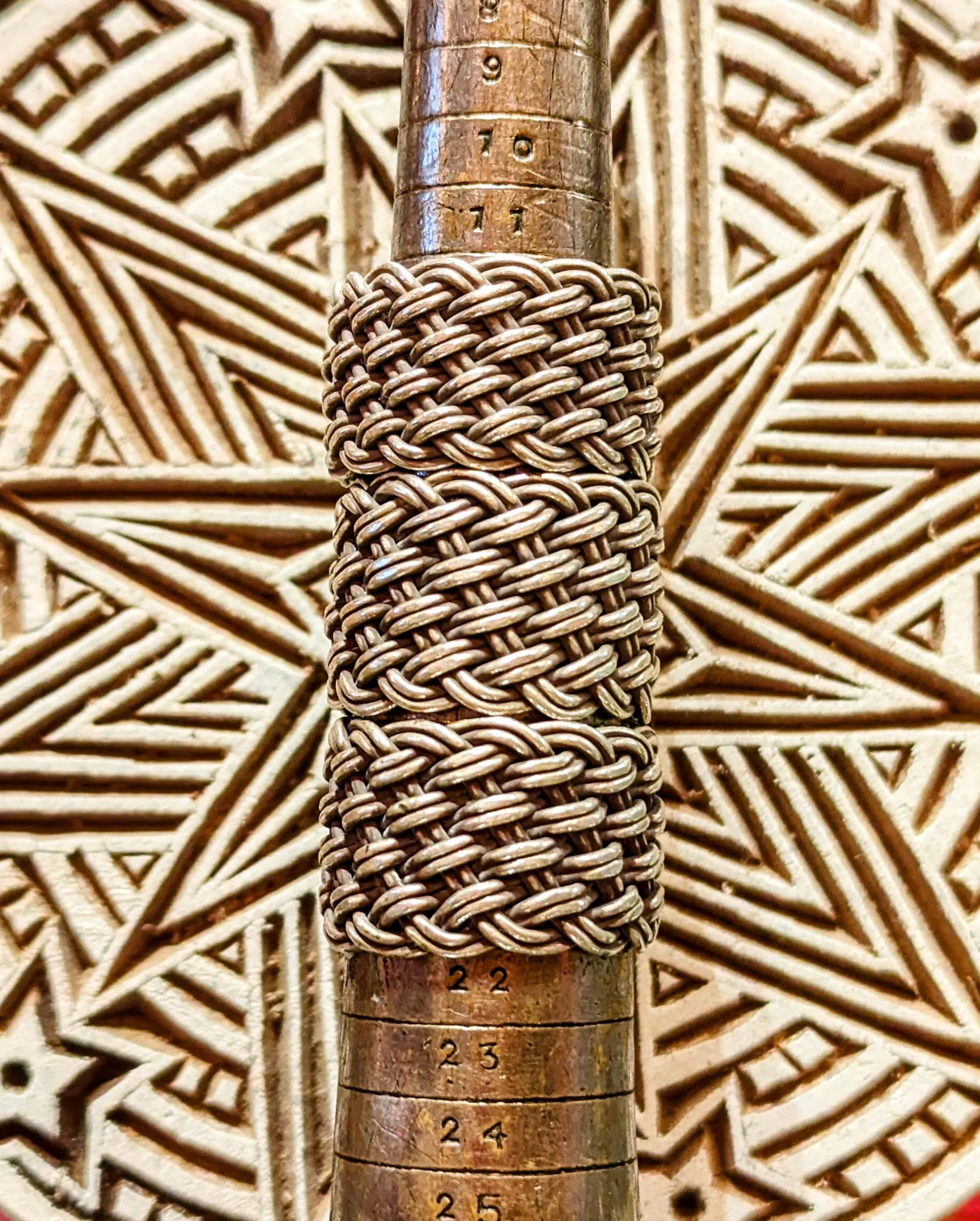 Hill tribe woven ring