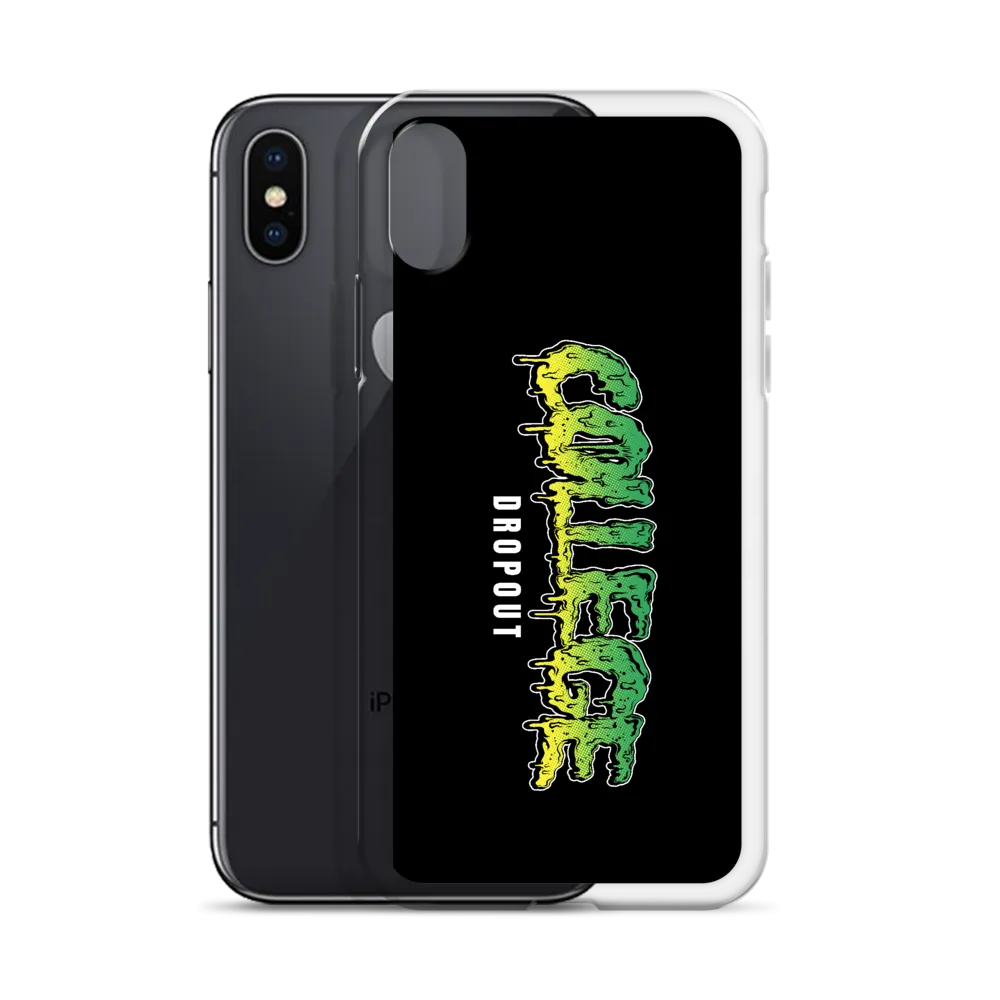 iPhone Slime Case - (Black)