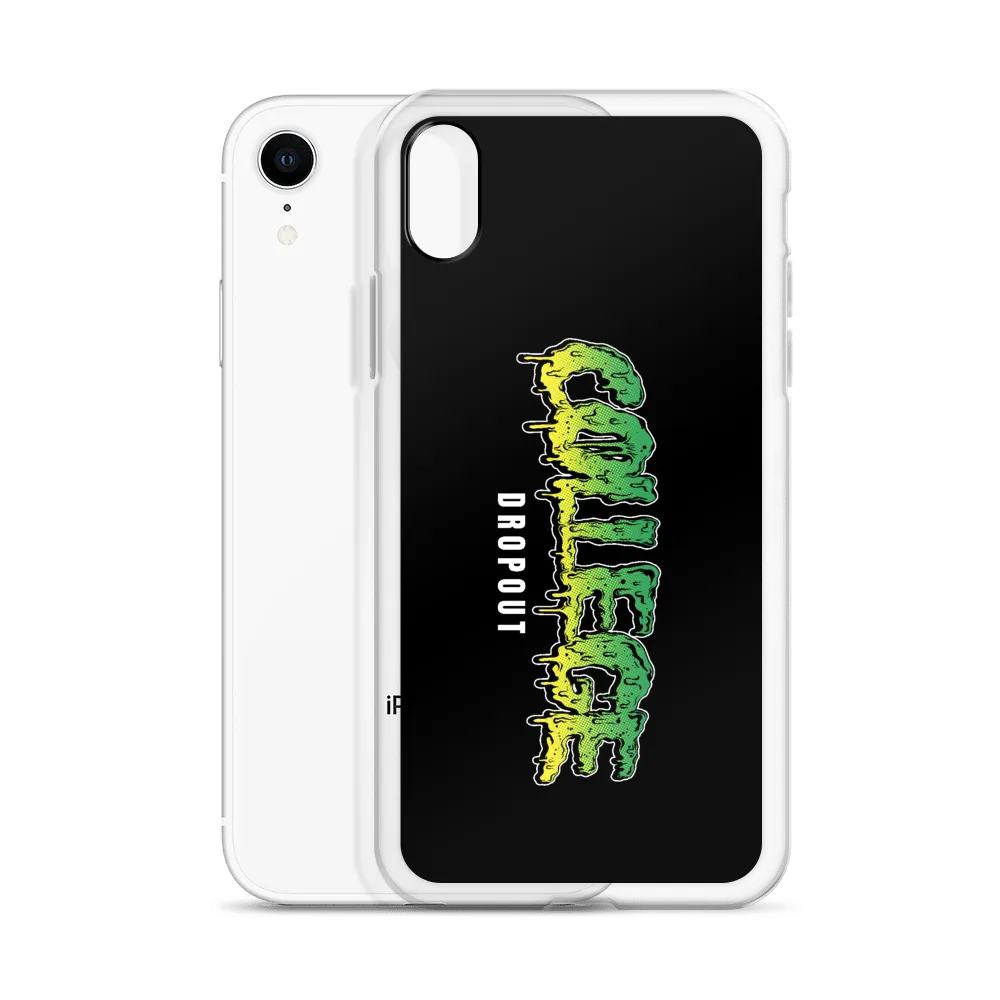 iPhone Slime Case - (Black)