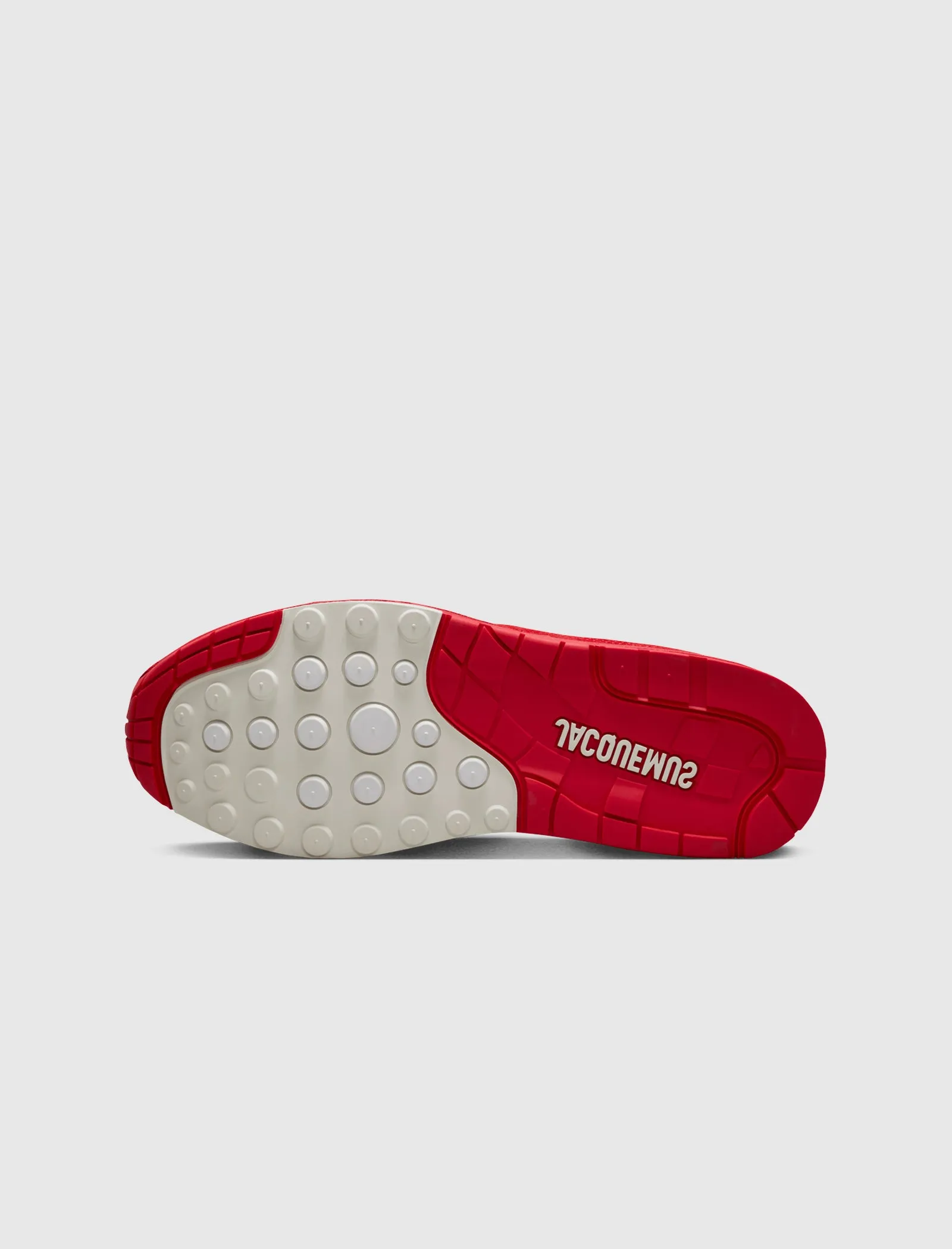 JACQUEMUS X WOMEN'S AIR MAX 1 '86 "UNIVERSITY RED/METALLIC SILVER"