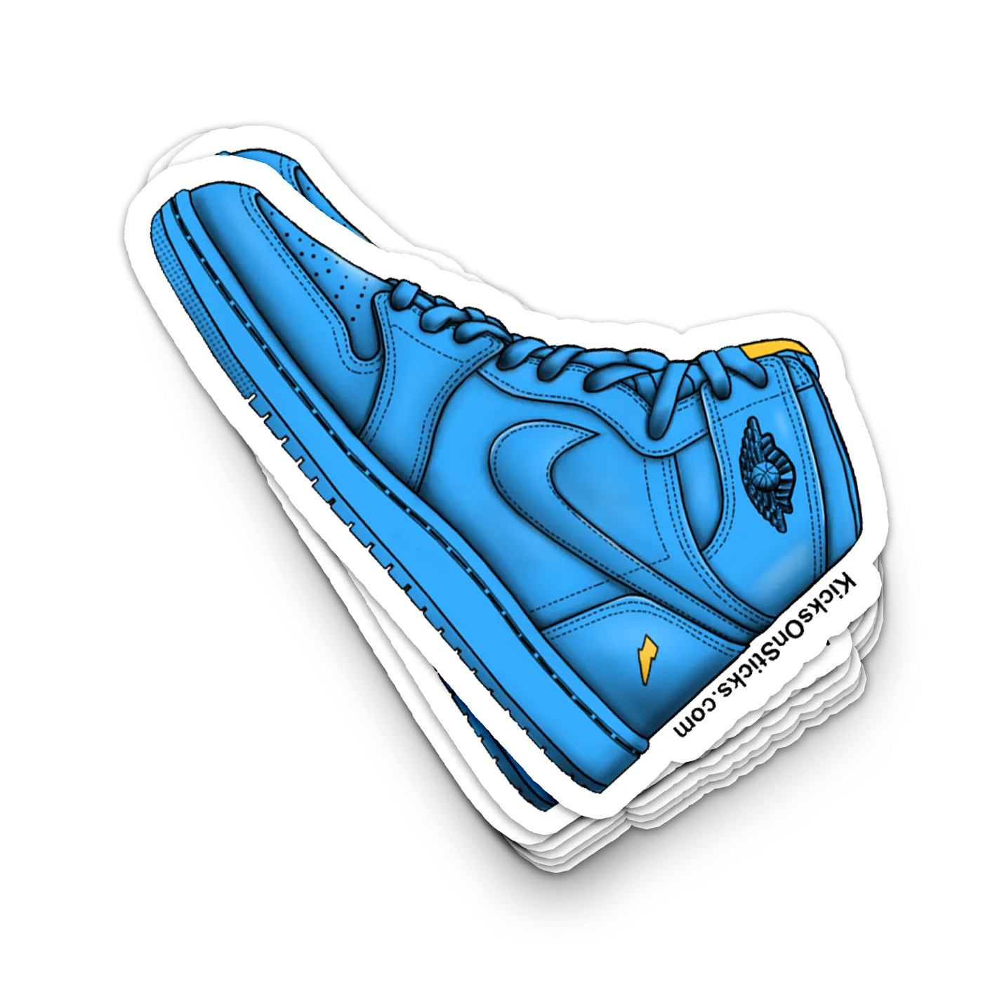 Jordan 1 "Gatorade Blue" Sneaker Sticker