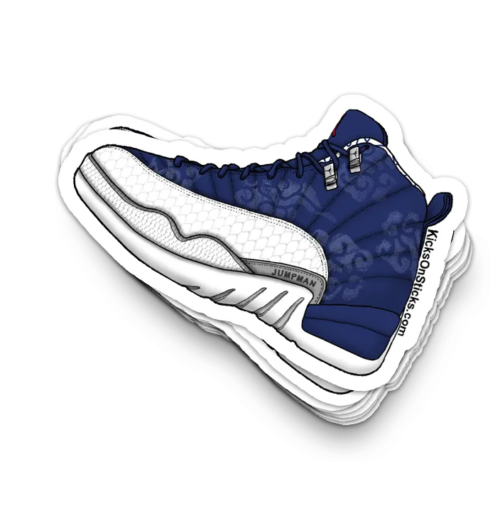 Jordan 12 "International Flight" Sneaker Sticker