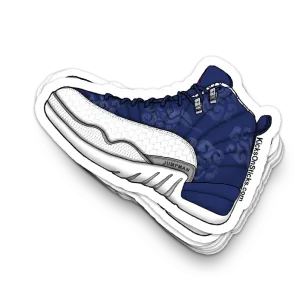 Jordan 12 "International Flight" Sneaker Sticker