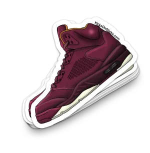 Jordan 5 "Pinnacle Wine" Sneaker Sticker