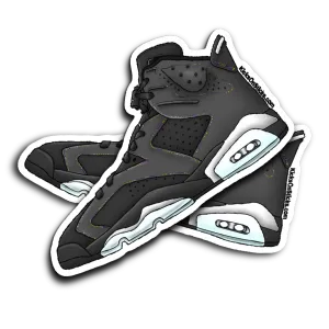 Jordan 6 "Lakers" Sneaker Sticker
