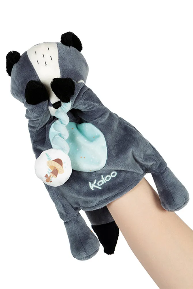 Kaloo Kachoo Plush Puppet Malo Badger