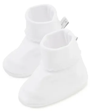 Kissy Kissy White Baby Booties