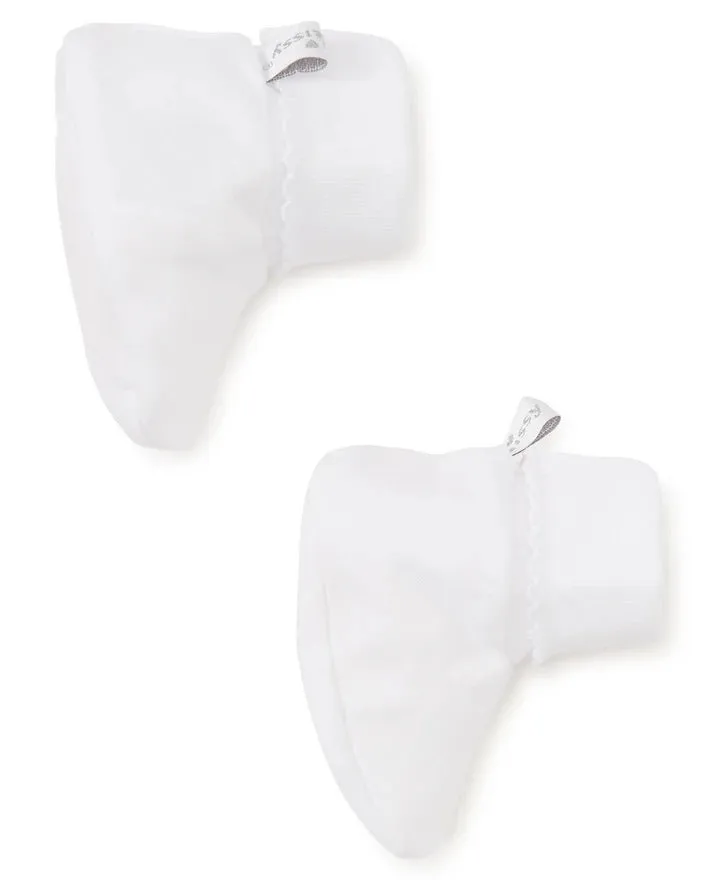 Kissy Kissy White Baby Booties