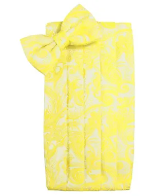 Lemon Tapestry Kids Cummerbund