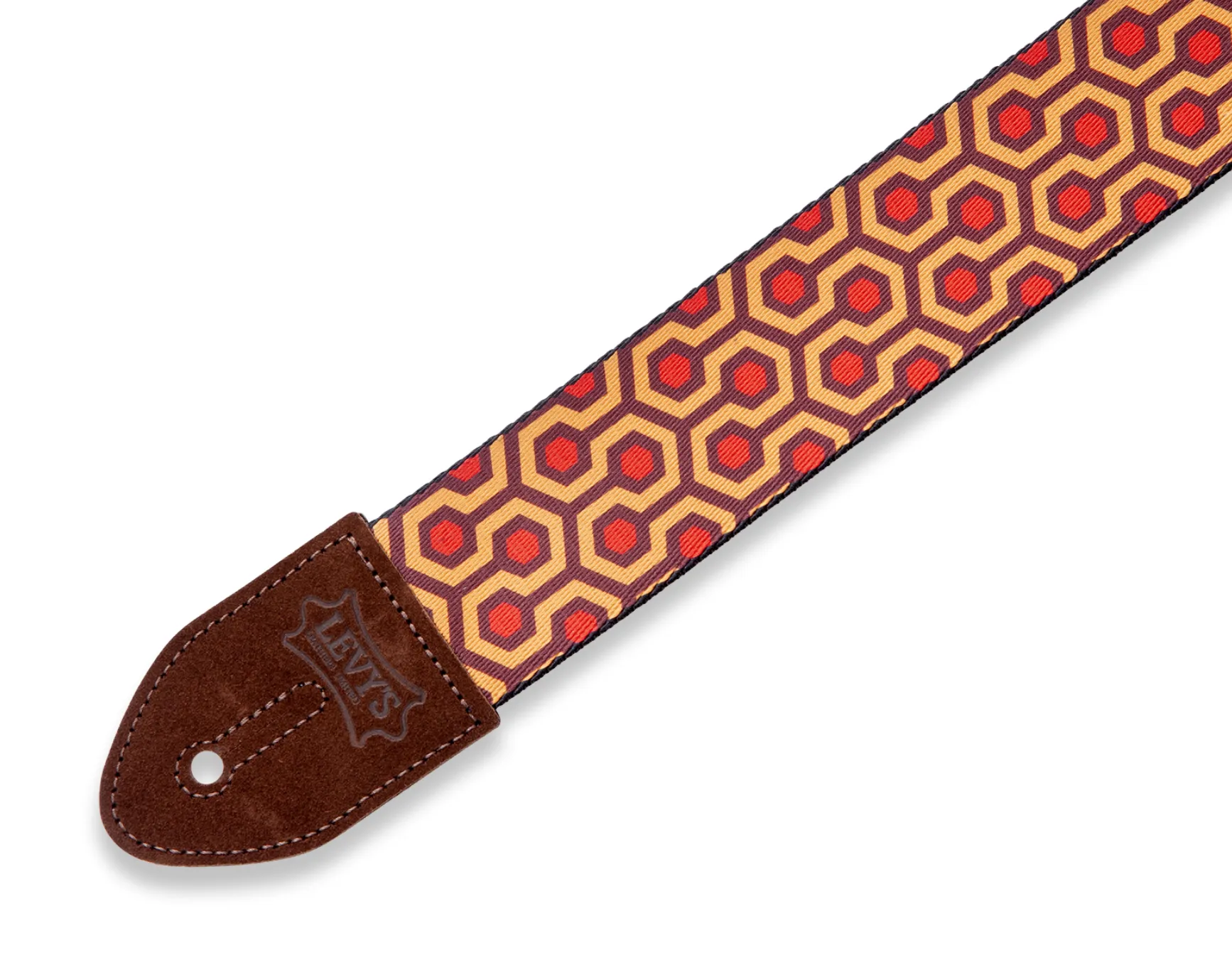 LEVY'S PRINT SERIES Hex Guitar Strap – MP2-007