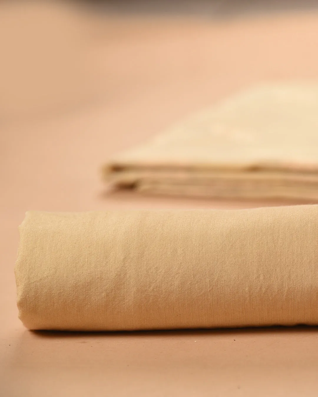 Light Beige With Blue Chanderi Woven Unstitched Suit Fabric Set With Chanderi Woven Dupatta