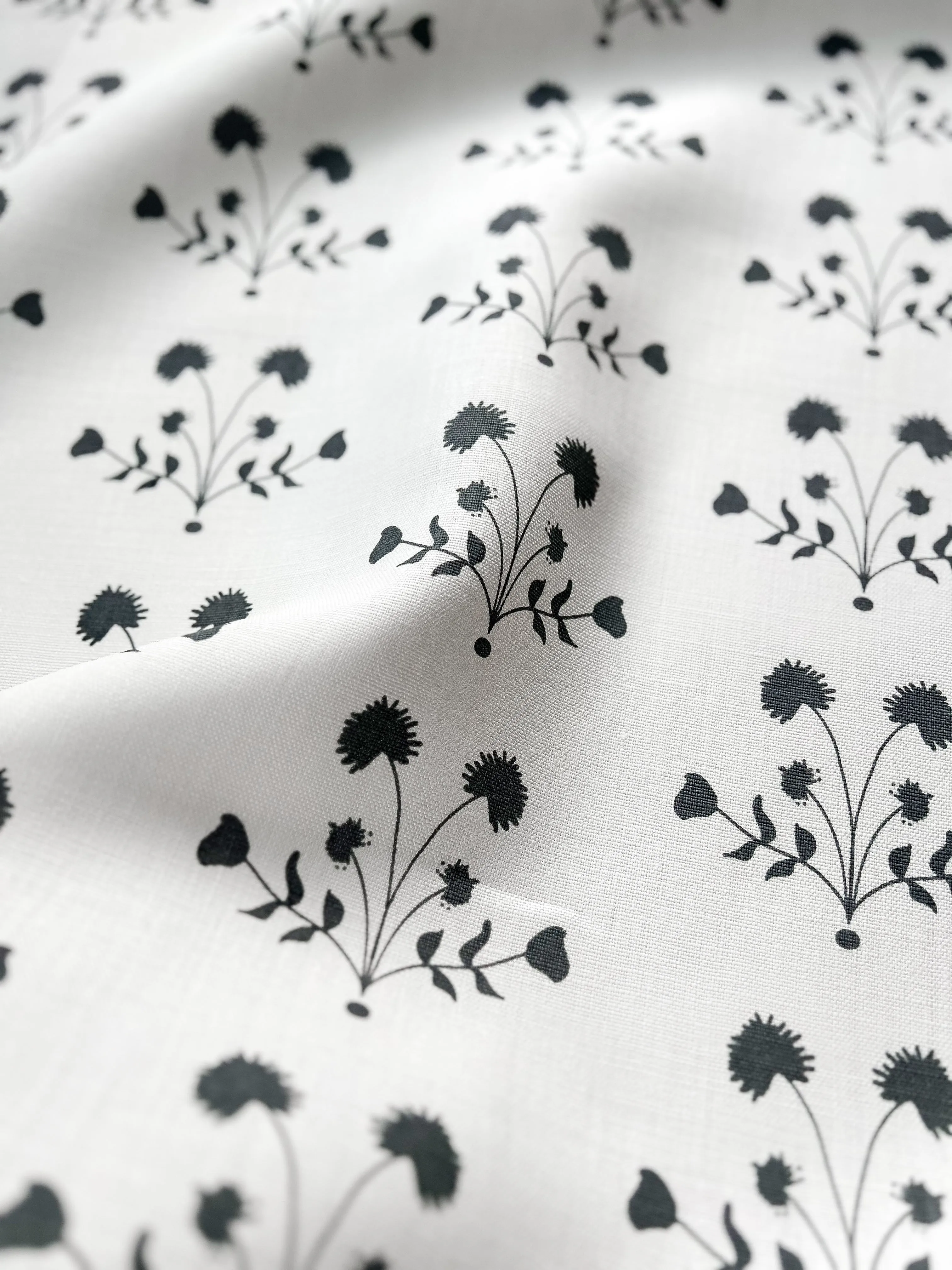 Lisbet Azure on Oyster Fabric