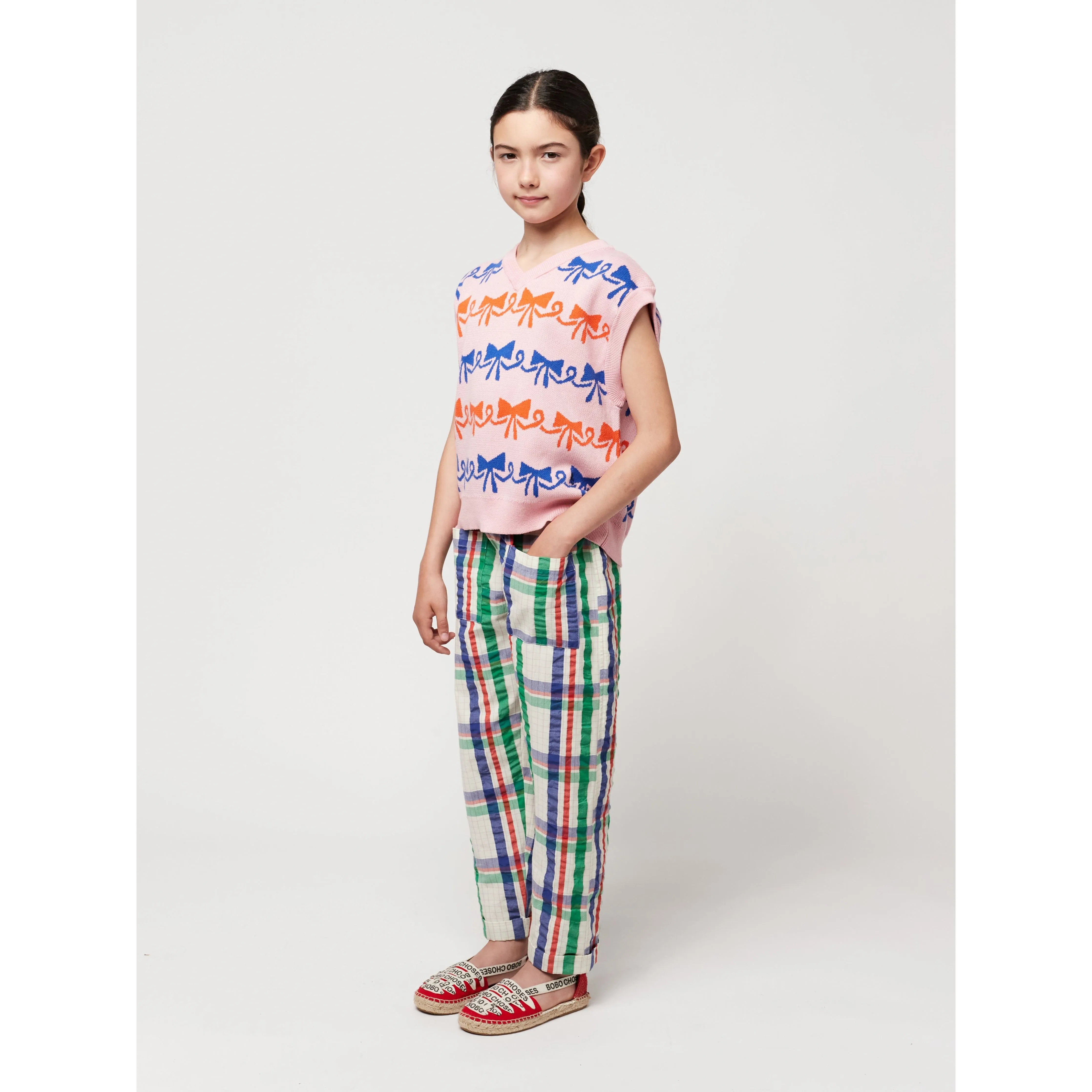 Madras Checks Woven Pants