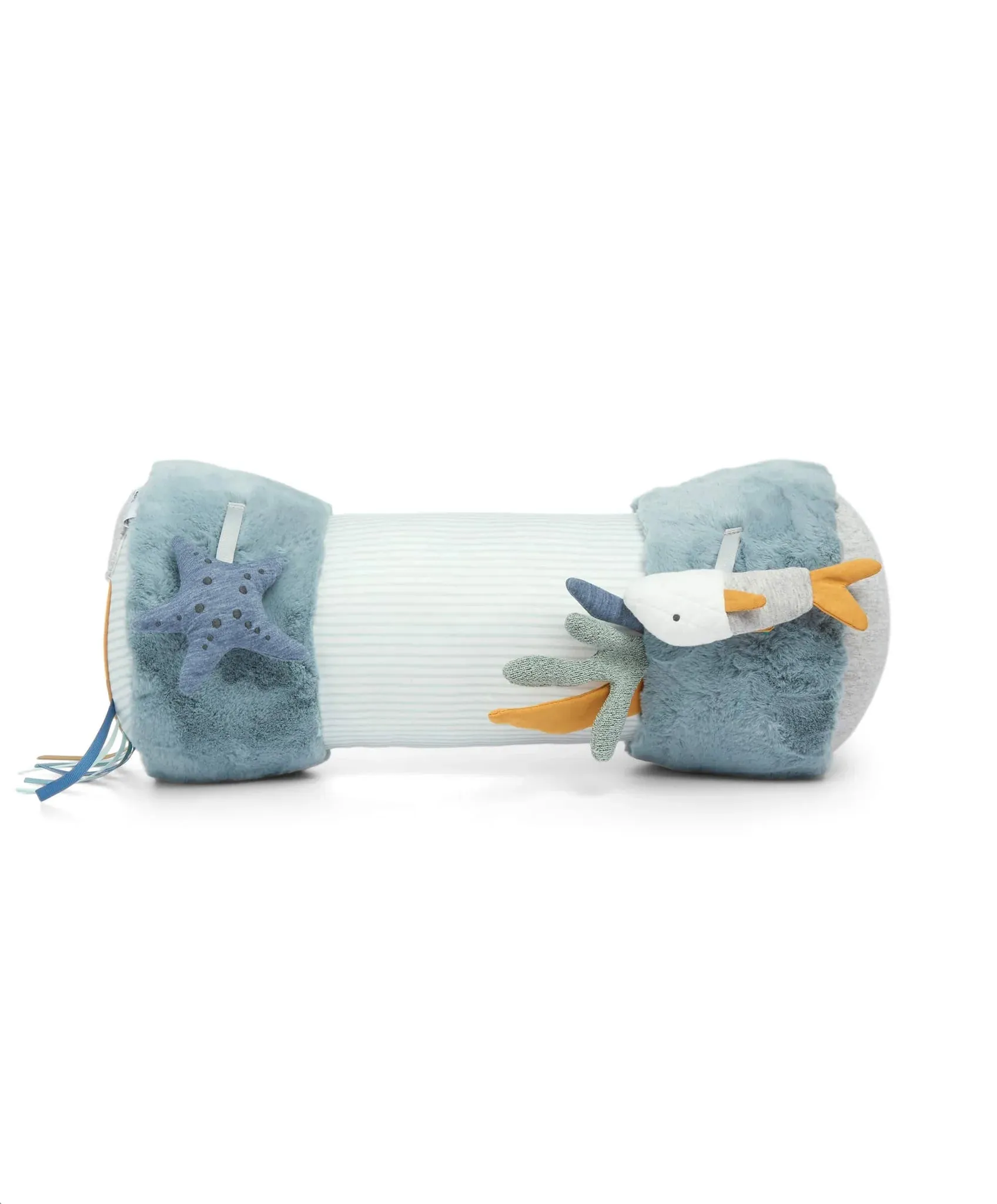 Mamas & Papas 'Welcome to the World' Under the Sea Tummy Time Roll - Blue