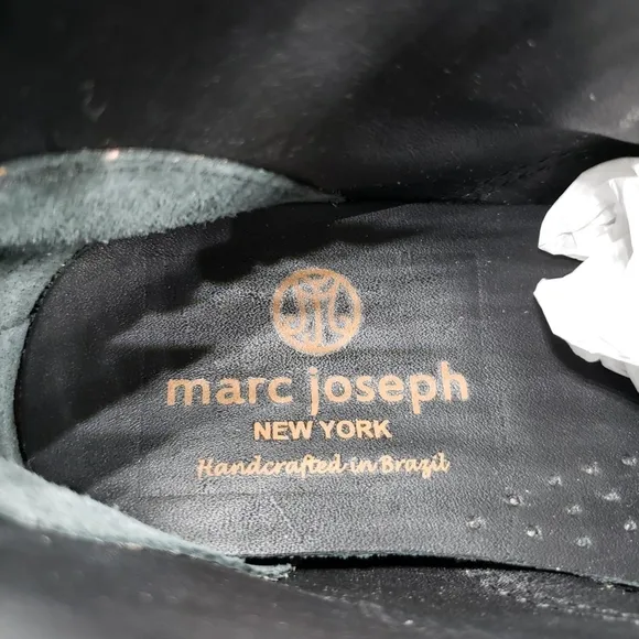 Marc Joseph | NIB Gramercy Blush Nubuck Leather High Top Preppy Booties Girl's 2