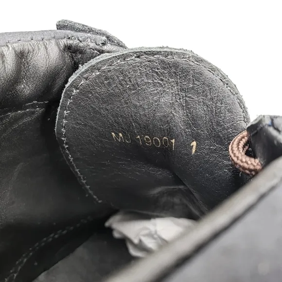 Marc Joseph | NIB Gramercy Navy Nubuck Leather Preppy High Top Booties Boy's 1