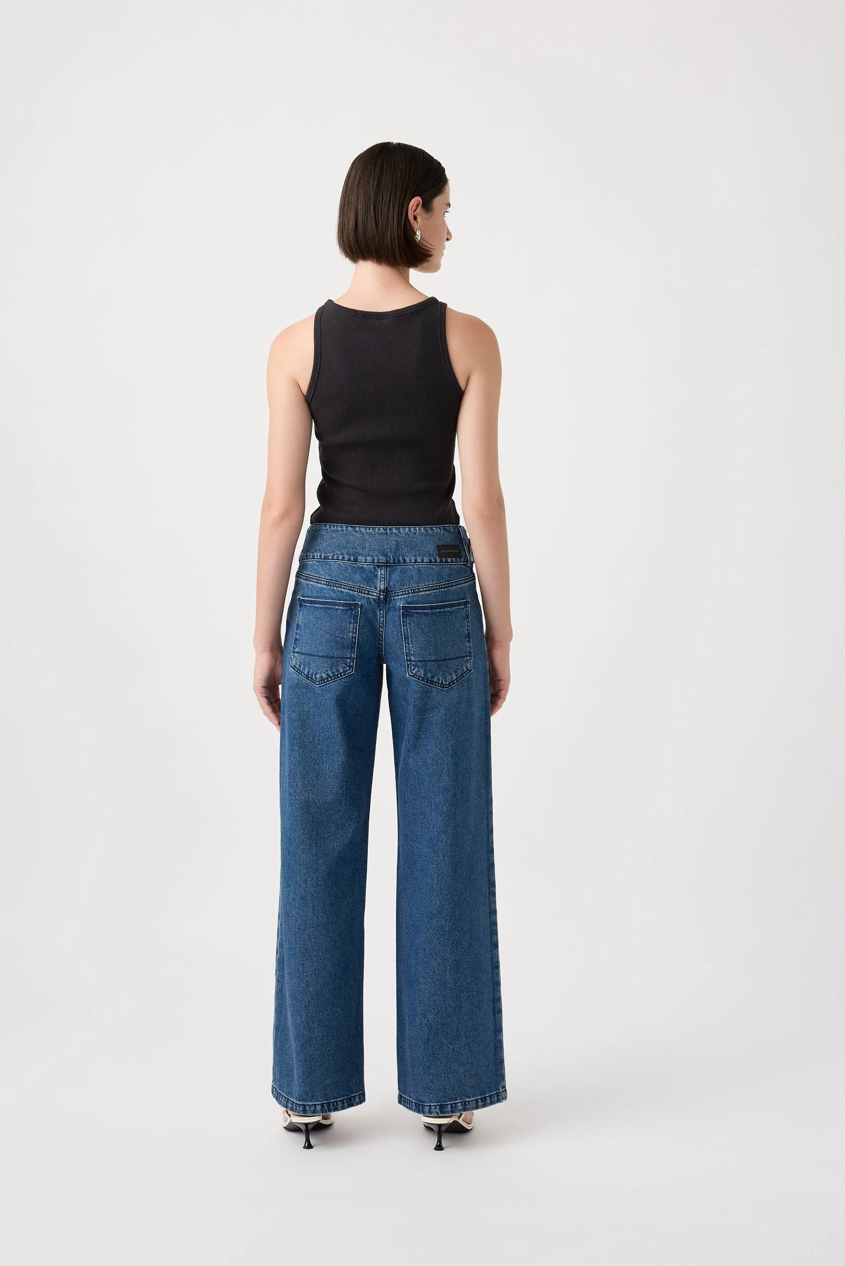 Marley Mid Wide Leg Jean