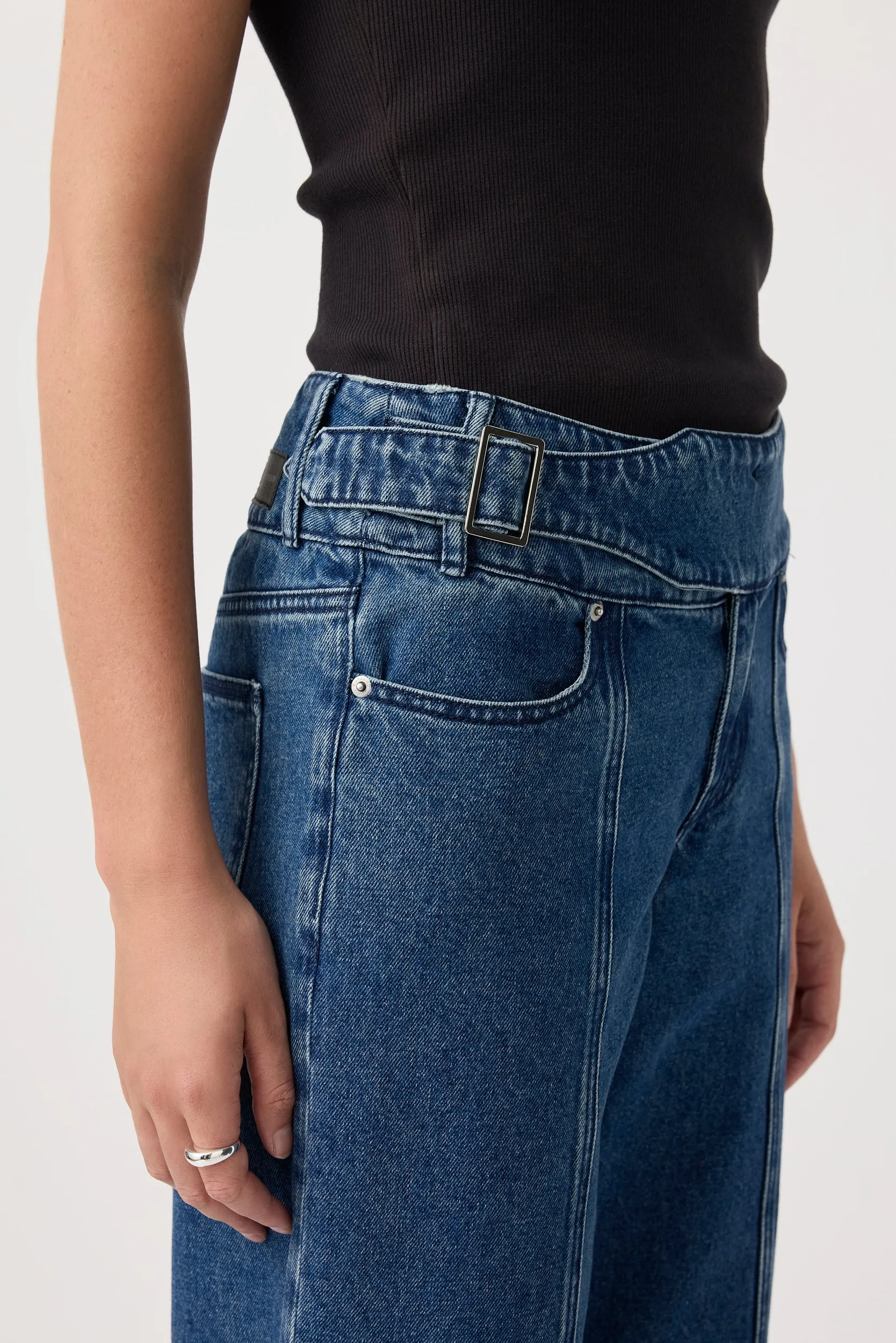 Marley Mid Wide Leg Jean