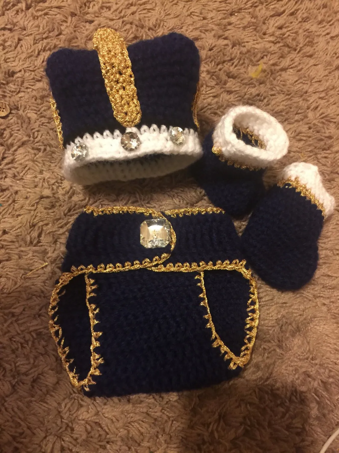 Metallic Gold Royal Themed Outfit