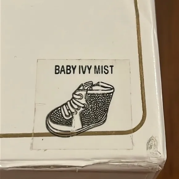 Michael Kors Baby Ivy Mist Baby crib booties shoes new infant black gold